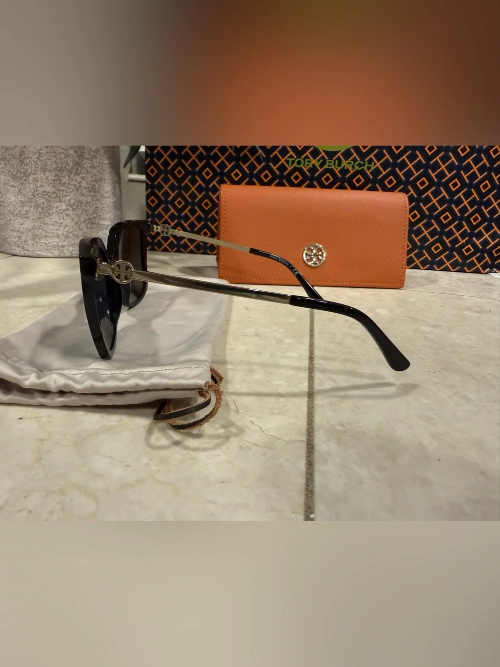 Tory Burch Black TY7146 Sunglasses